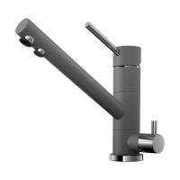 Смеситель для кухни Omoikiri Tonami 4994062 с подключением к фильтру платина