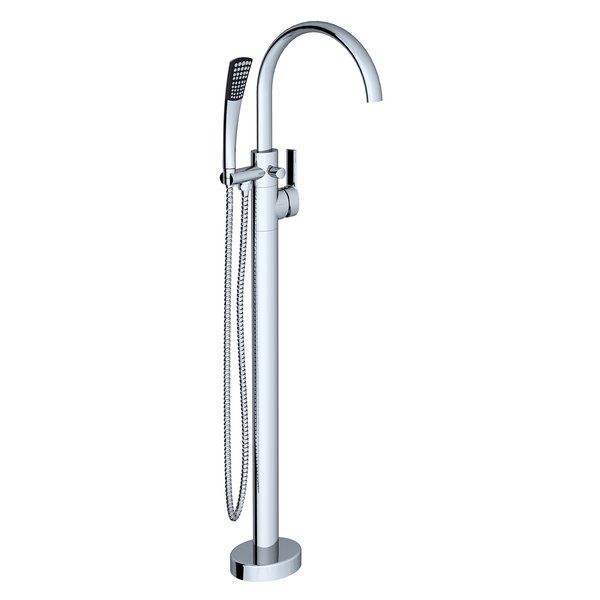 Смеситель для ванны Ravak Freedom X070059 напольный 
без термостата хром