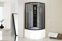 Душевая кабина с крышей Niagara Ultra NG-1908-01 четверть круга  90x90 стекла тонированные, профиль черный
