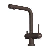 Смеситель для кухни Omoikiri Nagano-P 4974048 с подключением к фильтру темный шоколад