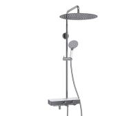 Душевая система со смесителем Wasserkraft  A113.117.058.CH Thermo монтаж настенная с термостатом хром