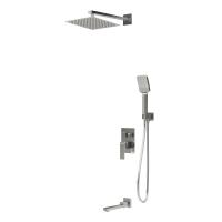 Душевая система со смесителем Grossman Style 501.K35.05.100 монтаж встраиваемая  в стену без термостата хром