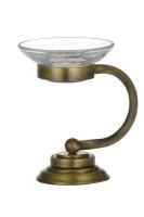 Мыльница Boheme Murano 10910-BR настольная цвет Bronze