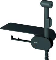 Гигиенический душ Am.Pm Like F0202622 встраиваемый в стену черный матовый