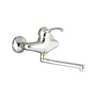 Смеситель для кухни Webert Aurora AU910101017 без подключения к фильтру хром/золото