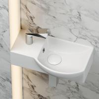 Раковина подвесная прямоугольная Ceramica Nova Element CN6039R фарфор цвет белый