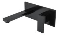 Смеситель для раковины Boheme Qubic 475-B черный матовый