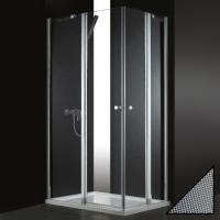 Душевой угол Cezares Elena ELENA-AH-2-120/90-P-Cr-L прямоугольная  стекла прозрачные, профиль хром