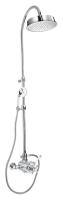 Душевая система со смесителем Cezares Margot MARGOT-CD-T-01-Bi монтаж  с термостатом 