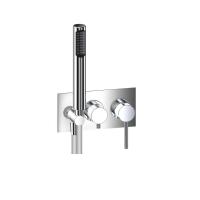 Смеситель для душа Webert Elio EL860512015 встраиваемый в стену 
без термостата хром