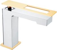 Смеситель для раковины Boheme Q 141-CRG Chrome/Gold