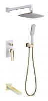 Душевая система со смесителем Boheme Venturo 384-W-2 монтаж встраиваемая в стену без термостата 