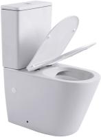 Чаша напольного унитаза Aquanet  Atago 2.0 C1 цвет белый