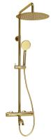 Душевая система со смесителем Wasserkraft  A188.263.207.PG Thermo монтаж настенная с термостатом золото