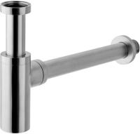 Сифон для раковины Paffoni Minimal ZACC240ST латунь steel looking