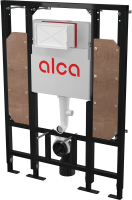 Инсталляция для подвесного унитаза МГН AlcaPlast Sádromodul AM101/1300H механическая