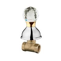 Запорный вентиль Webert Karenina KA690101017 хром/золото 