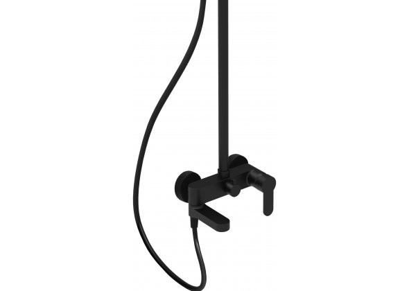 Душевая система со смесителем Paffoni BLU ZCOL632NO монтаж настенная без термостата 