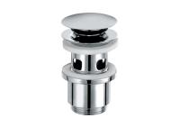 Донный клапан с переливом KLUDI 1042405-00 латунь хром