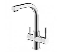 Смеситель для кухни Bravat Palace F729261CP-RUS с подключением к фильтру хром