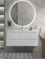 Тумба под раковину/столешницу подвесная BelBagno Etna ETNA-1200-2C-SO-BL-P 120 см  2 ящика цвет Bianco Lucido 