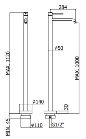 Смеситель для раковины Paffoni Light LIG031CR 