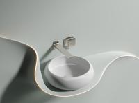 Раковина накладная круглая Ceramica Nova Element CN6050 фарфор цвет белый