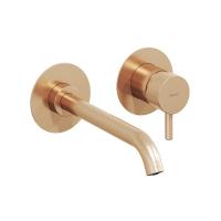 Смеситель для раковины Ravak Espirit X070352 розовое золото матовое