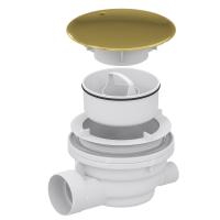 Сифон для душевых поддонов RGW Velplex QYD-01 18241101-06 пластик золото