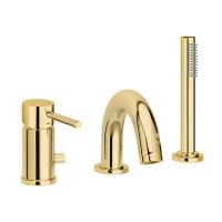 Смеситель для ванны или душа Paffoni Light LIG047HG на борт ванны 
без термостата 