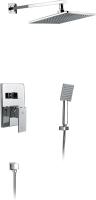 Душевая система со смесителем Timo Selene SX-2069/00SM(1113) монтаж встраиваемая в стену без термостата хром
