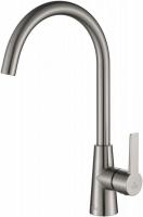 Смеситель для кухни Paulmark Holstein Ho212065-NI без подключения к фильтру никель