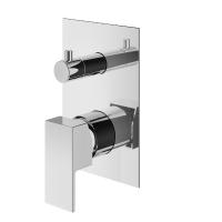 Смеситель для душа на 3 выхода Plumberia Selection TAG TG1901CR встраиваемый в стену 
без термостата хром