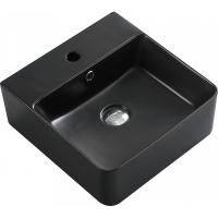Раковина  прямоугольная Esbano CIRCON-40 ESRNCIRC40MB фаянс цвет черный матовый