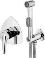 Гигиенический душ Lemark Mars LM3519C встраиваемый в стену хром