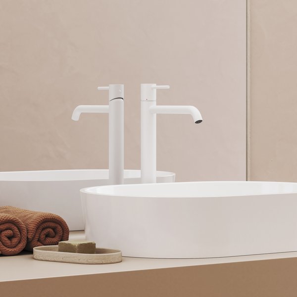 Смеситель для раковины Ravak Espirit X070405 белый вельвет