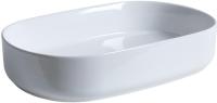 Раковина накладная овальная Allen Brau Fantasy 4.11022.20 керамика цвет белый