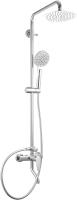 Душевая система со смесителем Allen Brau Eclipse 5.E1007-00 монтаж настенная без термостата хром