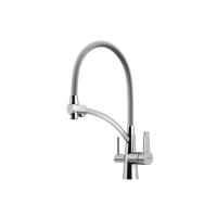 Смеситель для кухни Sancos Eri SC4001BN с подключением к фильтру брашированный никель