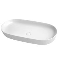 Раковина  овальная Abber Bequem AC2110 фаянс цвет белый