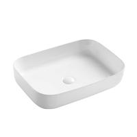 Раковина накладная прямоугольная Vincea  VBS-304 фарфор цвет белый