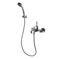 Смеситель для ванны или душа Bravat Spring F679113C-B настенный 
без термостата хром