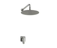 Душевая система со смесителем Wasserkraft Spree 1400 A1451.097.121 монтаж встраиваемая в стену без термостата никель