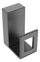 Крючок для полотенец Boheme Q 10946-GM латунь