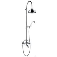 Душевая система со смесителем Webert Ottocento OT721208015 монтаж настенная без термостата хром