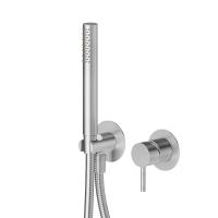 Смеситель для душа на 1 выход Newform X-Steel 316 69676EX.50.050 встраиваемый в стену 
без термостата stainless steel