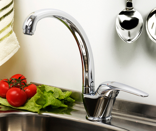 Смеситель для кухни Wasserkraft Rossel 2807 без подключения к фильтру хром
