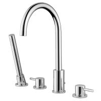 Смеситель для ванны Abber Wasser Kreis AF8113 на борт ванны 
без термостата хром