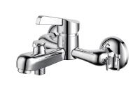 Смеситель для ванны или душа D&K Rhein DA1463201 настенный 
без термостата хром