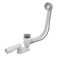 Слив-перелив полуавтомат для ванны Ravak X01305 металл/пластик хром